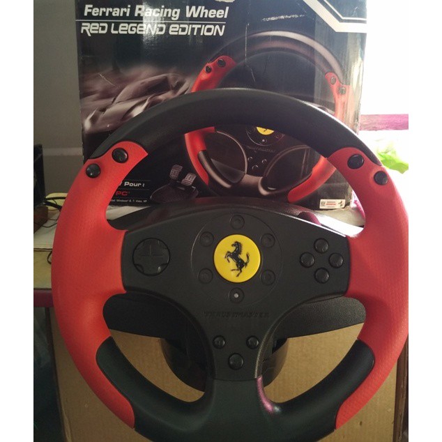 Thrustmaster Ferrari Racing Wheel Red Legend Edition | Shopee Thailand