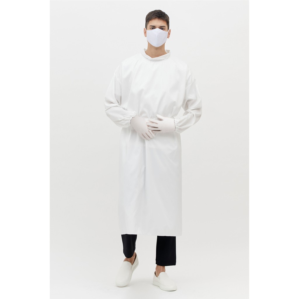 ภาพหน้าปกสินค้าdapp Uniform ชุด PPE Isolation Gown AAMI Level 2 ใช้ซ้ำได้ (MJK401)