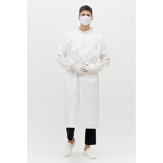 ภาพขนาดย่อของภาพหน้าปกสินค้าdapp Uniform ชุด PPE Isolation Gown AAMI Level 2 ใช้ซ้ำได้ (MJK401) จากร้าน dappuniform บน Shopee
