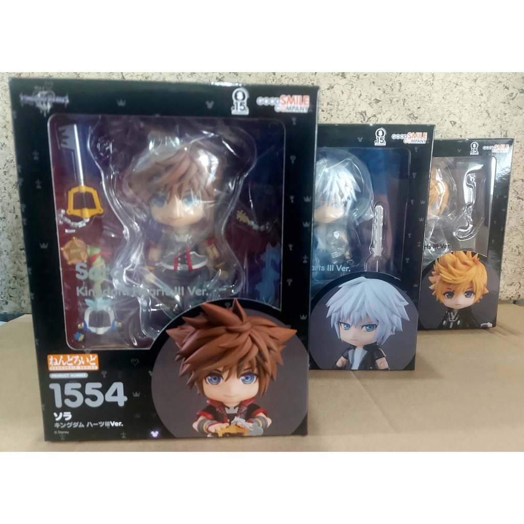 nendoroid-kingdom-hearts-iii-ver-sora-riku-roxas-ของแท้