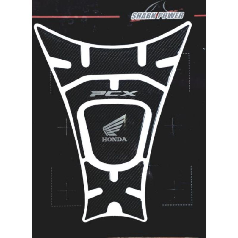 สติ๊กเกอร์กันรอย-honda-pcx-ปี-2014-2019-ลายเคฟล่าแบบนูน