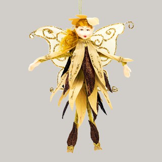 ตุ๊กตา 10 นิ้ว ปีกผีเสื้อ (90155-6)  ของขวัญ ของฝาก ของตกแต่งเทศกาลคริสต์มาส ปีใหม่
