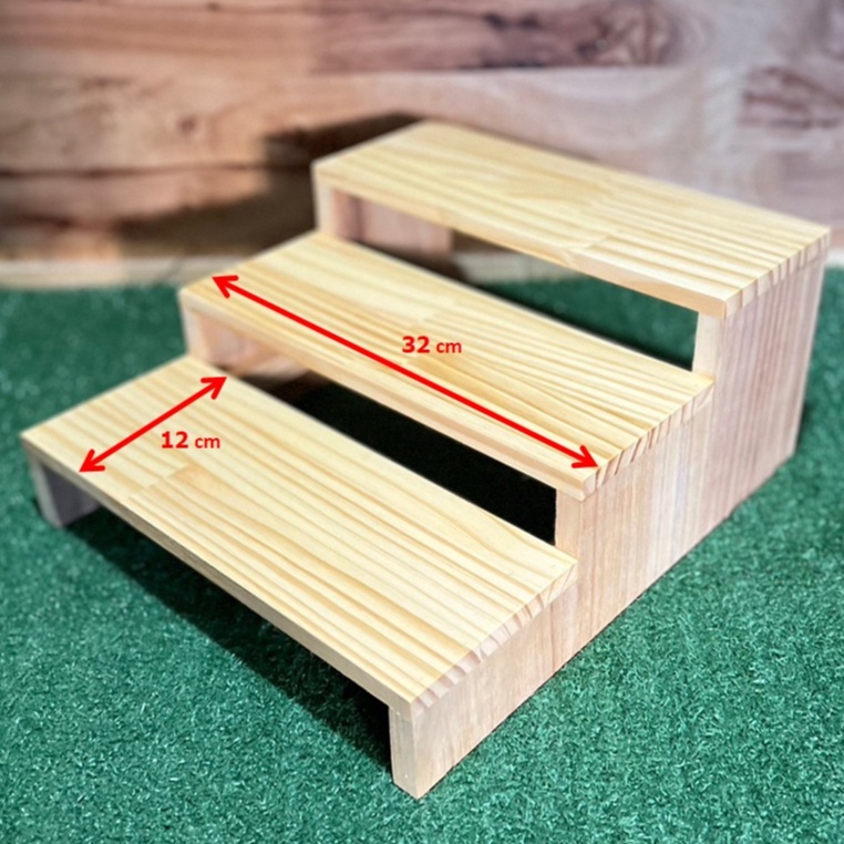 👉ชั้นบันได 3ชั้น ความลึก12 cm.วางกระถาง ต้นกระบองเพชร แก้วน้ำ ต้นไม้ ...