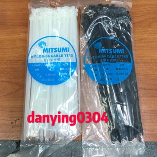 MITSUMI  สายรัดเคเบิ้ลไทร์  10 นิ้ว (cable ties)แบบหนา