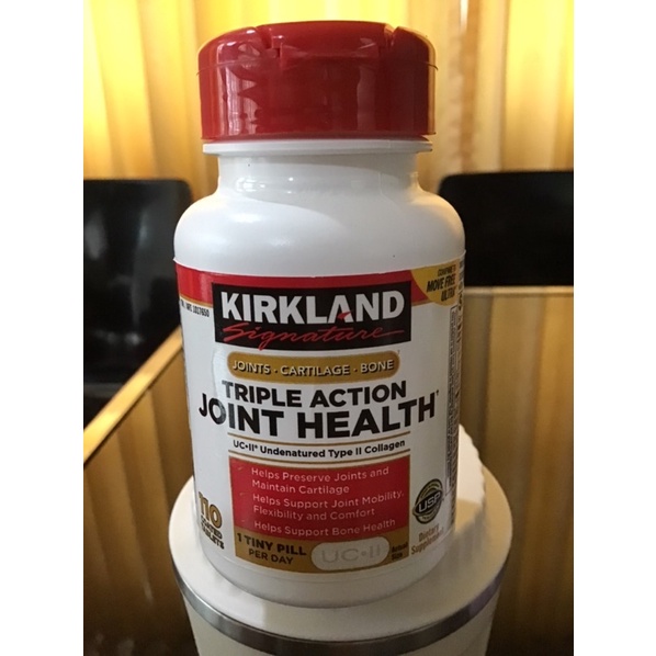 KIRKLAND TRIPLE ACTION JOINT HEALTH 100 เม็ด ( EXP 05/24 ) Shopee