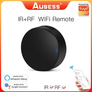Aubess Tuya WiFi RF+IR รีโมตคอนโทรล สําหรับเครื่องปรับอากาศ TV RF/IR Tuya/Smart Life App ควบคุมด้วยเสียง ทํางานร่วมกับ Alexa Google Home