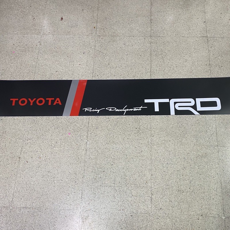 สติ๊กเกอร์-บังแดดติดหน้ารถ-toyota-ขนาด-20-x-140-cm-ราคาต่อแผ่น