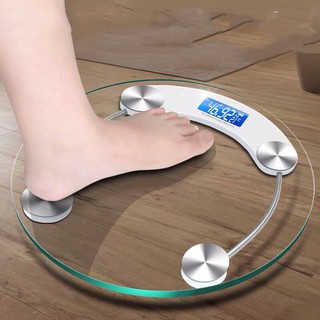 ถูกที่สุดในไทย!!  Electronic weight scale เครื่องชั่งน้ำหนักดิจิตอล  รับน้ำหนักสูงสุดได้ 180kgเครื่องเป็นกระจกลายการ์ตูน