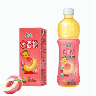 ภาพหน้าปกสินค้าน้ำพีช น้ำผลไม้จีน 康师傅水蜜桃250ml-1000ml ที่เกี่ยวข้อง