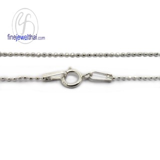 Finejewelthai สร้อย-สร้อยคอ-สร้อยคอเงิน-เงินแท้-Silver-Chain-Necklace - LBD010_16