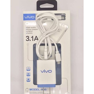 37_yy สายชาร์จแท้ VIVO 100％1m +3.1Aหัวชาร์จชุดชาร์จเร็ว สายชาร์จมือถือ สายชาร์จซัมซุง สายชาร์จไว สายชาร์จแท้