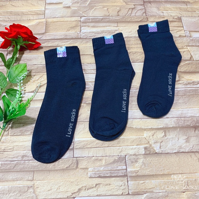 ภาพสินค้าถุงเท้าทำงานผ้าหนา ใส่สบาย ถุงเท้าผู้ชาย (คู่9บาท) จากร้าน i.love.socks บน Shopee ภาพที่ 6