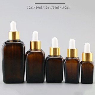 ภาพหน้าปกสินค้าพร้อมส่ง10/15/20/30/50/100ml ขวดสี่เหลี่ยมขวดแก้วสีชาขวดแก้วสีน้ำตาลแบบหยด จุกแบบดรอปเปอร์dropperขวดเติมขวดเซรั่มขวดเติม ที่เกี่ยวข้อง