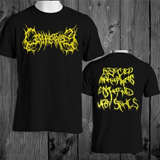 เสื้อยืด พิมพ์ลายวง Cephalotripsy brutal band สําหรับผู้ชาย