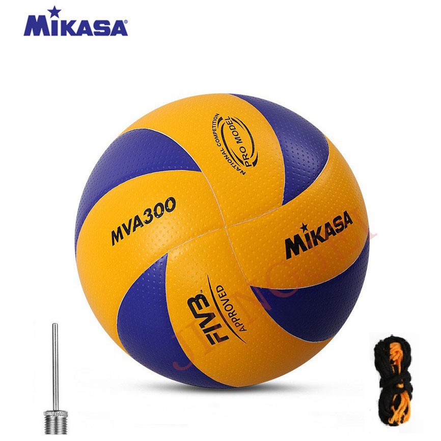 ราคาและรีวิวลูกวอลเลย์บอล Mva300 วอลเล่บอล Mikasa MVA300 ลูกวอลเลย์บอล หนัง PU นุ่ม ลูกวอลเลย์บอล