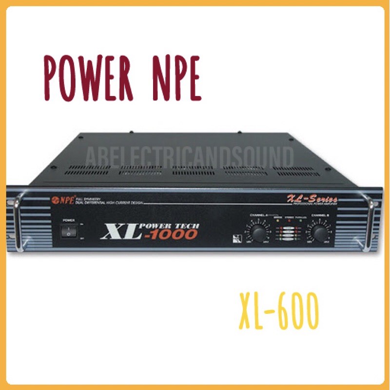 power-npe-xl-600-xl600