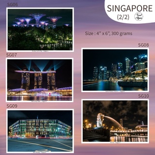 ภาพขนาดย่อของภาพหน้าปกสินค้าTravel Again Postcard ประเทศสิงค์โปร์ (Singapore Collection) มีทั้งหมด 10 แบบ จากร้าน travel.again บน Shopee