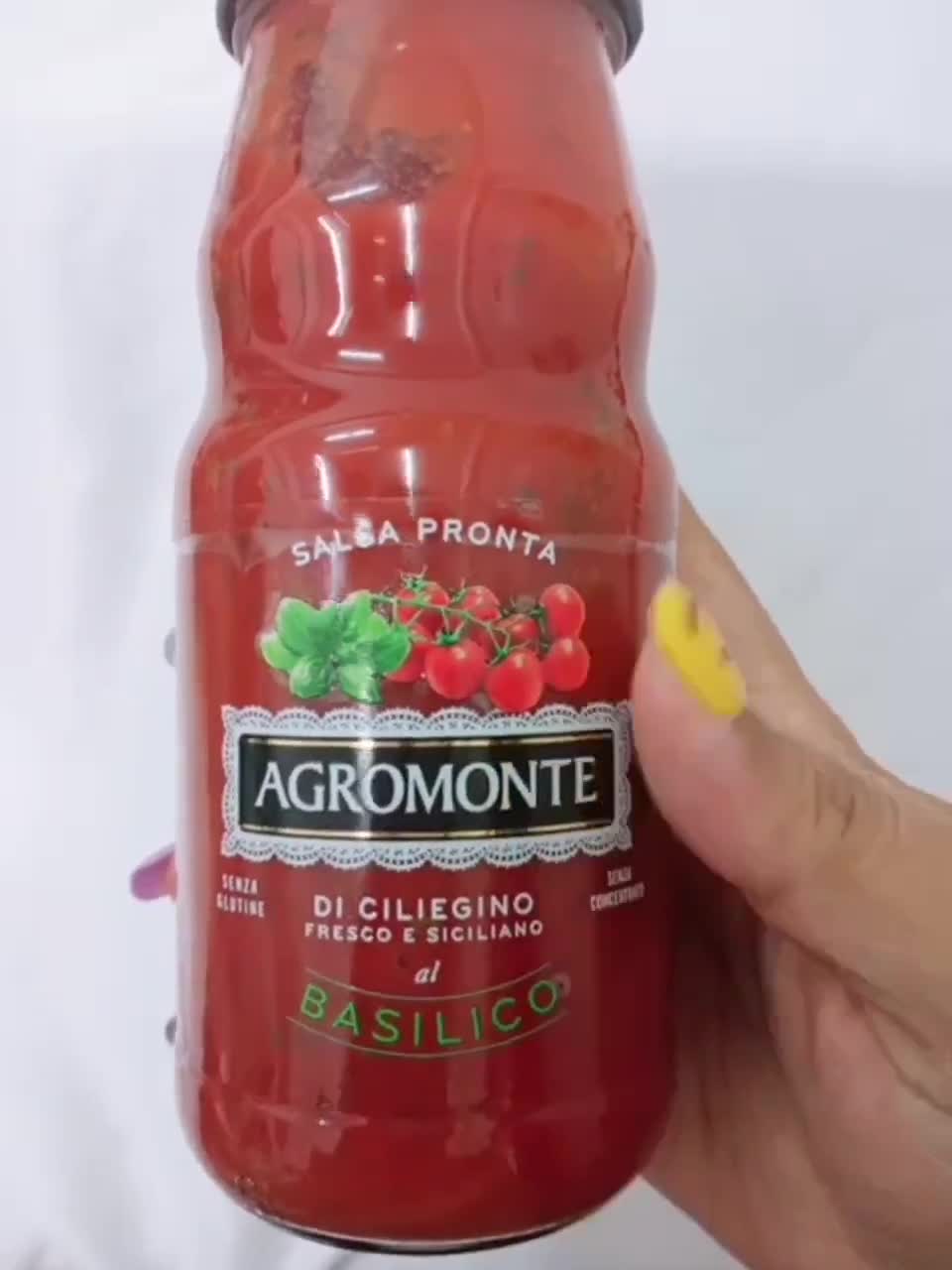 agromonte-sauce-cherry-tomato-with-basil-360g-ซอสมะเขือเทศเชอร์รี่พร้อมใบโหระพา