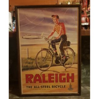 รูปโปสเตอร์พร้อมกรอบรูป raleigh