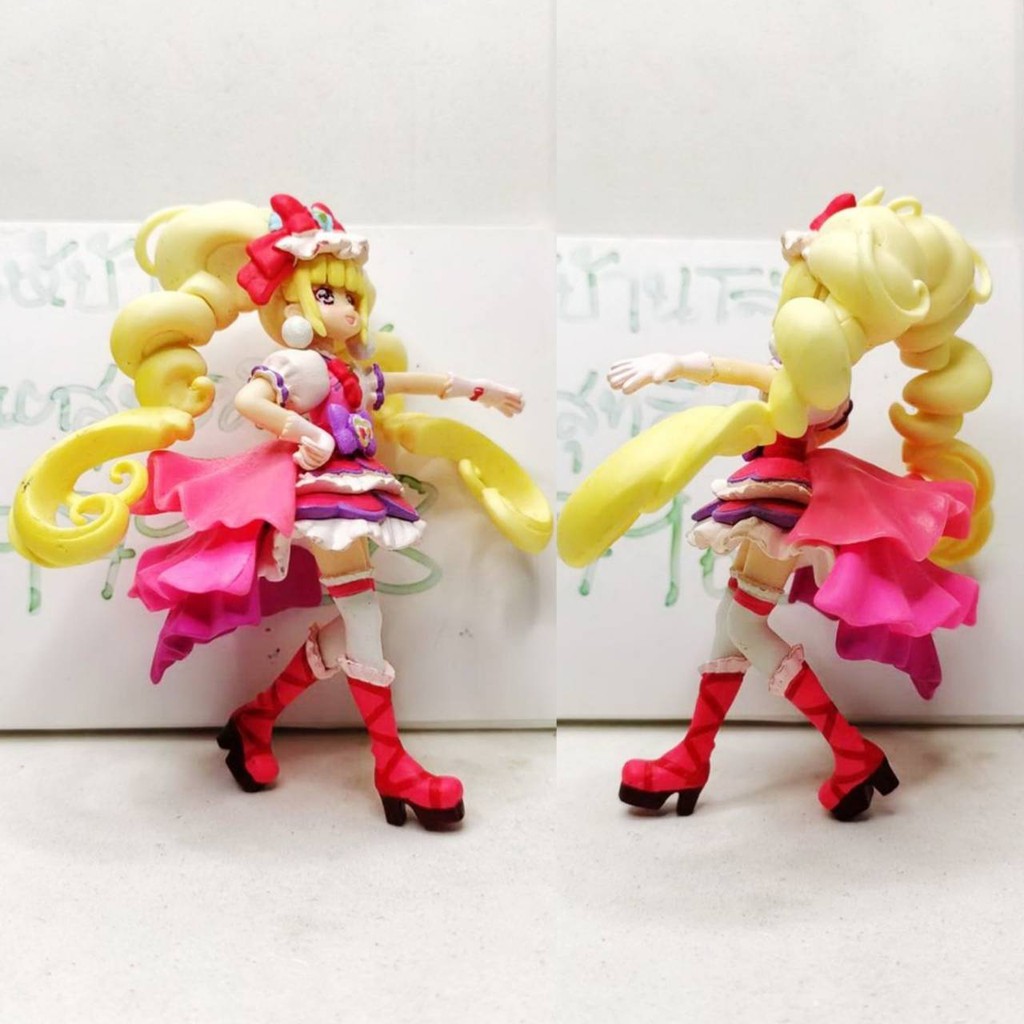 แท้-มือ1-2-bandai-pretty-cure-blossom-cure-rhythm-suite-precure-figure-ผม-สีเหลือง-พริตตี้เคียว