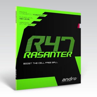 ภาพหน้าปกสินค้ายางปิงปอง Andro Rasanter R47 ที่เกี่ยวข้อง