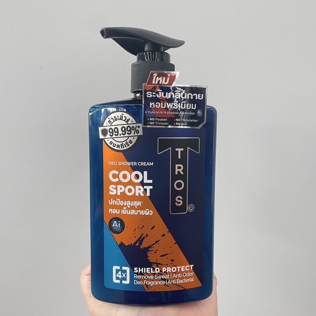 tros-cool-sport-deo-shower-cream-ทรอส-คูล-สปอร์ต-ดีโอ-ชาวเวอร์-ผลิตภัณฑ์ครีมอาบน้ำระงับกลิ่นกาย-450-มล