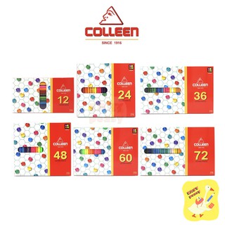 ภาพหน้าปกสินค้าสีไม้ Colleen หัวเดียว 12 / 24 / 36 / 48 / 60 / 72 สี รุ่น 775 ดินสอสีไม้ ที่เกี่ยวข้อง