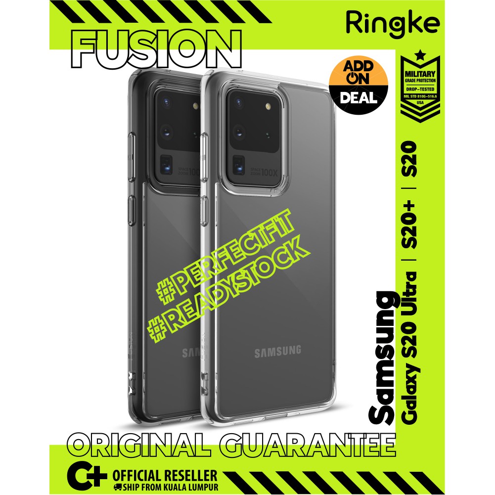 ringke-fusion-fusion-matte-samsung-galaxy-s20-ultra-s20-s20-เคสแข็ง-คริสตัลใส