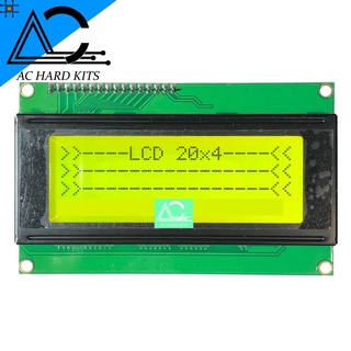 20x4 LCD with backlight (Yellow Screen)