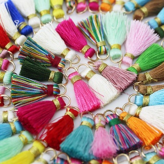 15 ชิ้น 2 ซม. หนังพู่ขอบจี้สําหรับเย็บผ้าม่าน DIY ต่างหูพวงกุญแจโทรศัพท์มือถือเครื่องประดับ