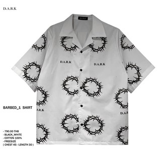 𝐃.𝐀.𝐑.𝐊  BARBED_1 SHIRT