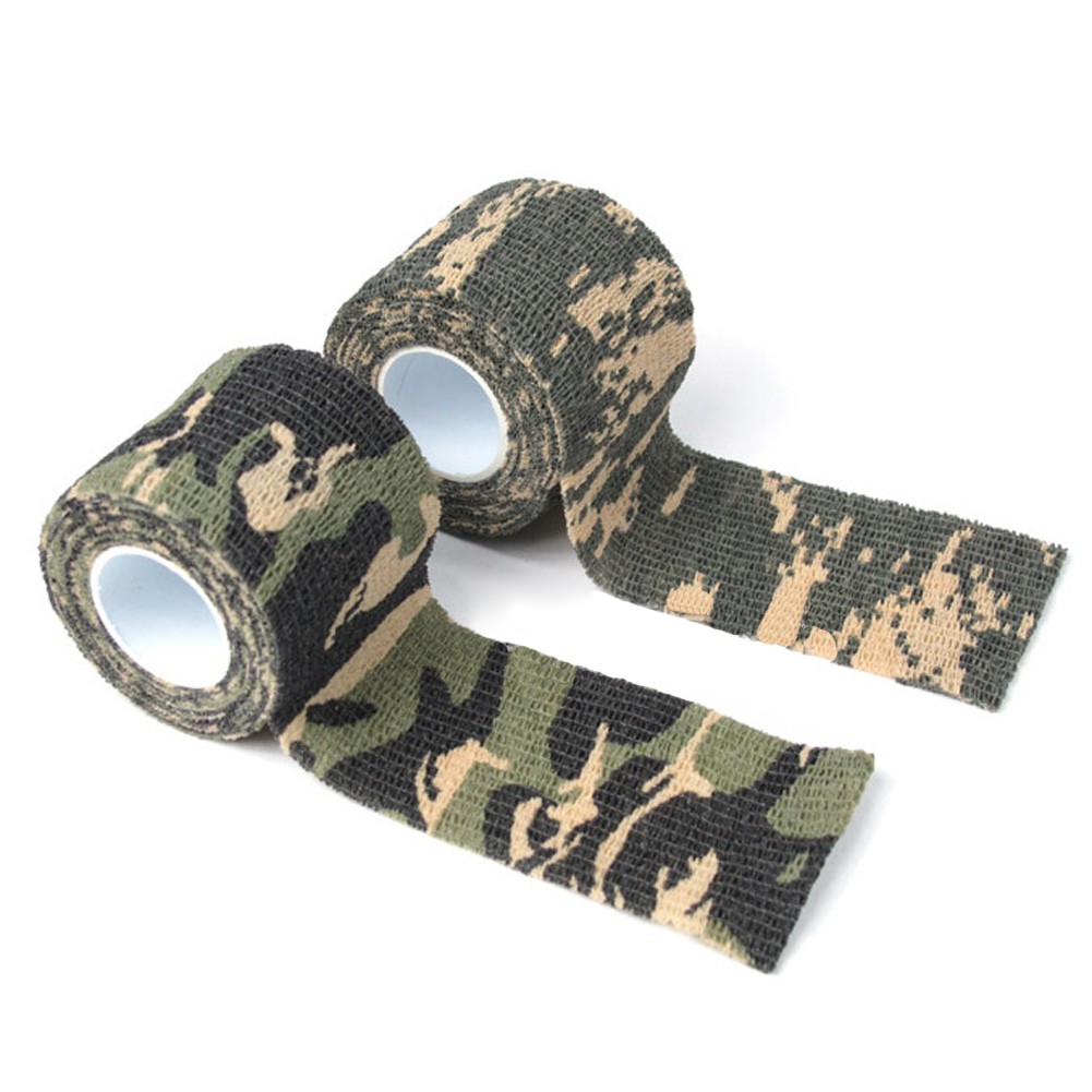 ที่มีจำหน่าย-camo-ล่าสัตว์กลางแจ้งเครื่องมือเทปชิงทรัพย์กันน้ำห่ออุปกรณ์เสริมที่ทนทาน