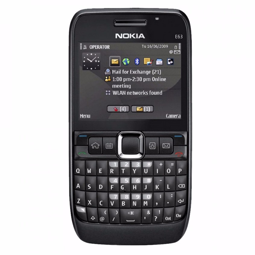 โทรศัพท์มือถือโนเกียปุ่มกด-nokia-e63-สีดำ-3g-4g-รุ่นใหม่-2020