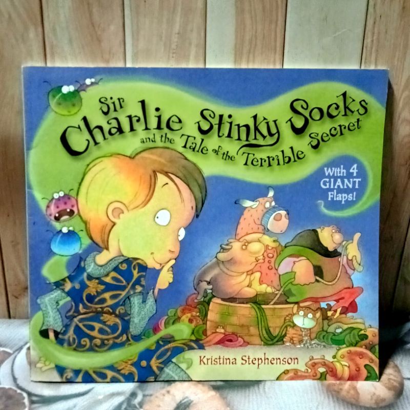 หนังสือปกอ่อน Sir Charlie Stinky Socks and the Tale of the Terrible
