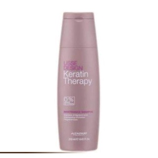 แชมพู เคราติน  Alfaparf Lisse Design Keratin Maintenance Shampoo บำรุงเส้นผม ควมคุมผมชี้ฟู ทำให้ผมนุ่ม มีน้ำหนัก กลิ่นหอม 250ml