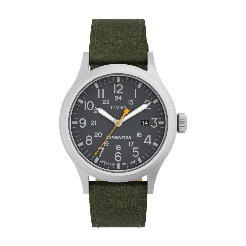 ราคาและรีวิวTimex TW4B22900 Expedition Scout นาฬิกาข้อมือผู้ชาย สีเขียว