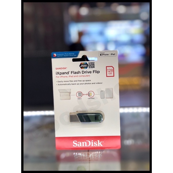 ภาพหน้าปกสินค้าSanDisk IXpand Flash Drive Flip,Sandisk Ultra Dual Drive USB Type-c มีประกัน 2ปี