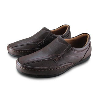 สินค้า FREEWOOD CASUAL SHOES รองเท้าหนัง รุ่น 79-614  สีน้ำตาล / สีดำ (BROWN / BLACK)