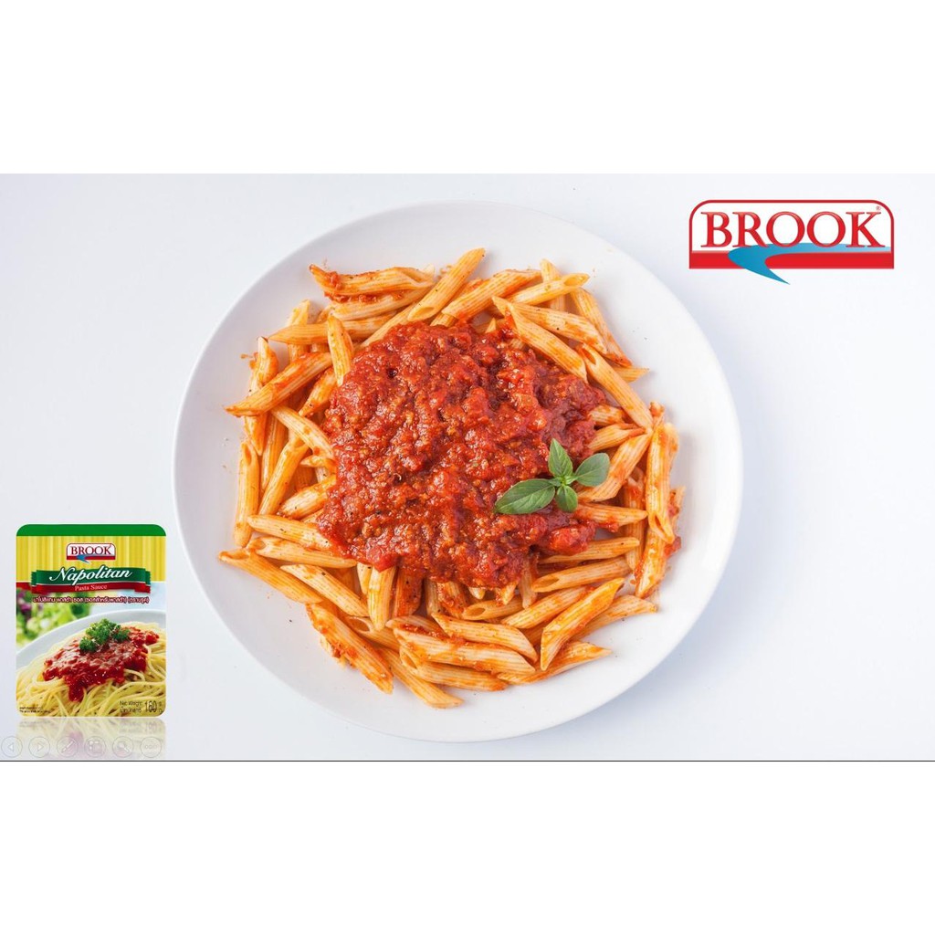 บรูค-นาโปลิแทน-พาสต้า-ซอส-ซอสสำหรับพาสต้า-160-กรัม-brook-napolitan-pasta-sauce-160-g