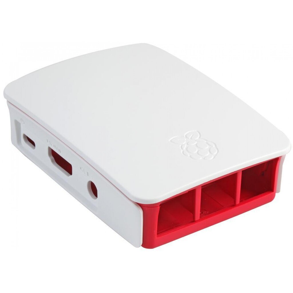 รูปภาพสินค้าแรกของRaspberry Pi 3 B Case (White)