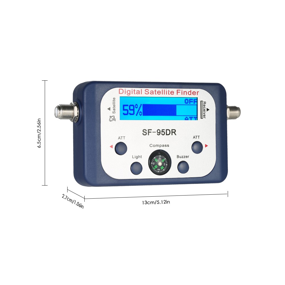 เครื่องวัดสัญญาณดิจิตอลขนาดเล็กดิจิตอลหน้าจอ-lcd