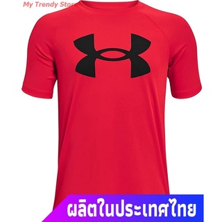 My Trendy Store Under Armour เสื้อยืดแขนสั้น Under Armour Boys Tech Big Logo Short-Sleeve T-Shirt Under Armour Short sl