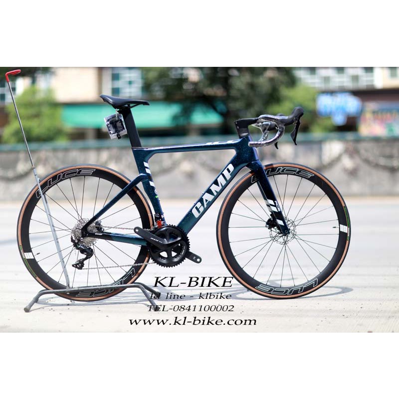 จักรยานเสือหมอบ Camp Ace Discbrakr เฟรมคาร์บอน เกียร์ Shimano 105