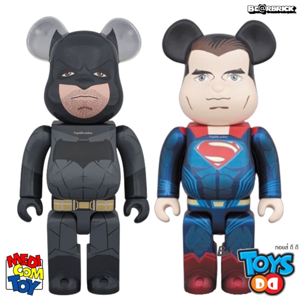 Be@rbrick DC BVS Superman & Armored Batman 1000% | Shopee Thailand