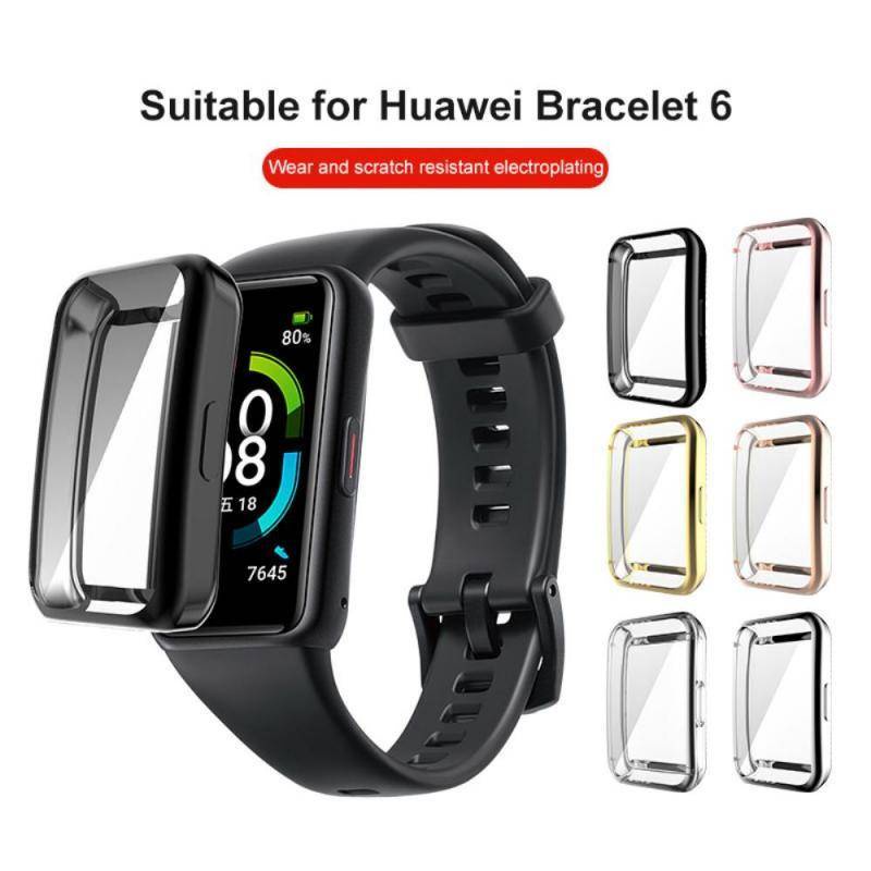 ภาพหน้าปกสินค้าเคสสําหรับ Huawei Honor Band 6 Pro เคสนาฬิกาข้อมือ Tpu กันรอยสําหรับ Huawei 6 Full Screen จากร้าน ivanma2020.th บน Shopee