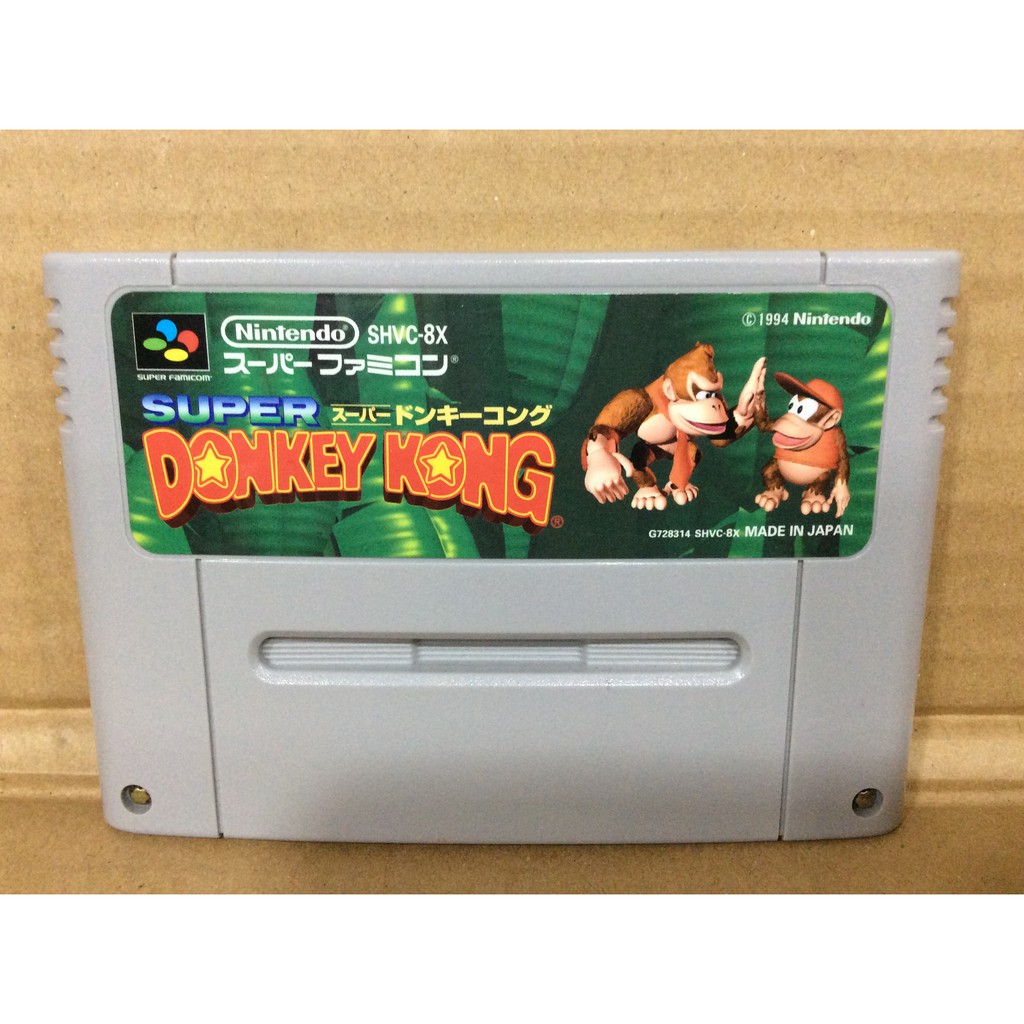 ภาพหน้าปกสินค้าเกม Donkey Kong ตลับ SFC (Super Famicom) จากร้าน japan.gameshop.rareitems บน Shopee
