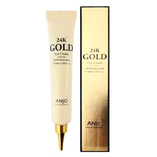 ANJO 24K Gold Eye Cream 40ml. ครีมบำรุงรอบดวงตาทองคำ