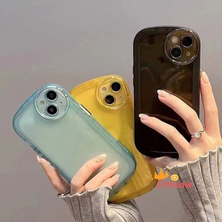 เคสโทรศัพท์มือถือแบบนิ่ม ใส กันรอยกล้อง สีแคนดี้ สําหรับ Realme C35 C33 C33S C31 C30 C30S Q3 Q3i Narzo 50 Pro 50A 50i Prime