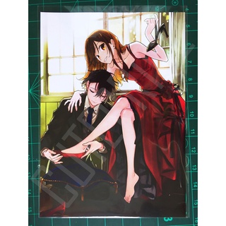 Poster anime โปสเตอร์อนิเมะ โฮริมิยะ สาวมั่นกับนายมืดมน (Horimiya) ขนาด A4