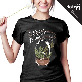 dotdotdot เสื้อยืดผู้หญิง Concept Design ลาย Terrarium
